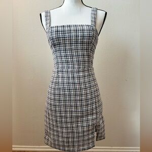 Abercrombie & Fitch Tweed Slip Mini Dress